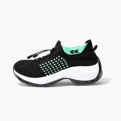 Ortho Schoenen 12 Uur Comfort - Zwart Hemelsblauw