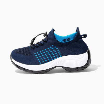 Ortho Schoenen 12 Uur Comfort - Wit Blauw